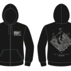 【受注生産】LOTUS ROOT “BLACK” GREY HOODIE 2025