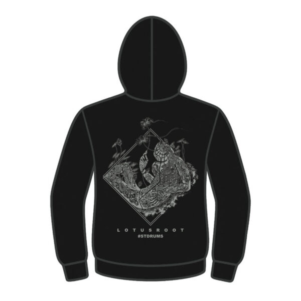 【受注生産】LOTUS ROOT “BLACK” GREY HOODIE 2025 - 画像 (3)