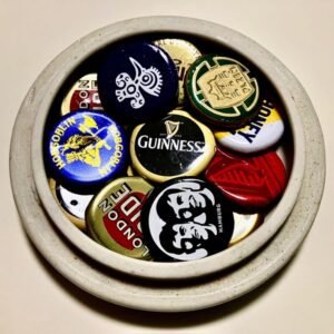 瓶ビール王冠ピンバッジ